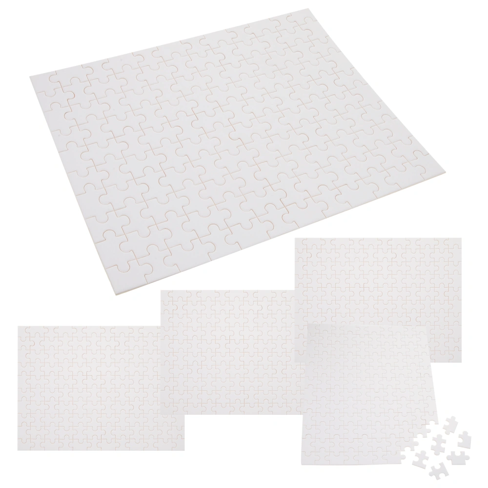 5 Set of Blank Graffiti Puzzle Pieces Blank Jigsaw Puzzles Pieces Sublimation Blanks Puzzle