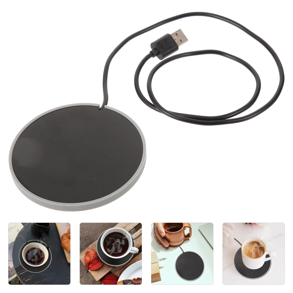 Electric Coffee Warmer Coaster  Mug Warmer USB Cup Heating Coaster for Office