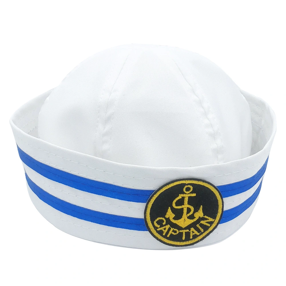 Sailor Hat Summer Hat Stage Performance Costume Hat Captain Beret Hat Decor