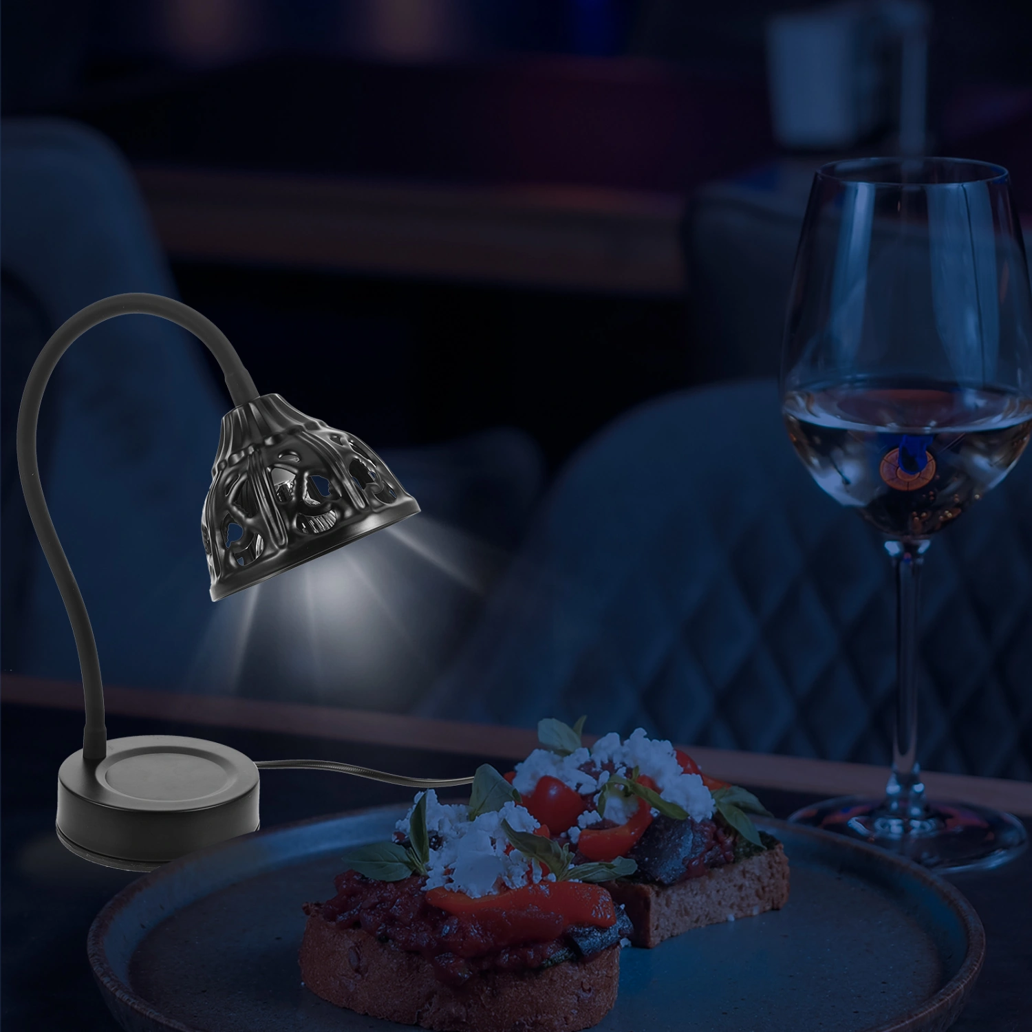 Candle Warmer Decorative Small Night Light Bedroom Candle Warmer Lamp for Jar Candles (US Plug)