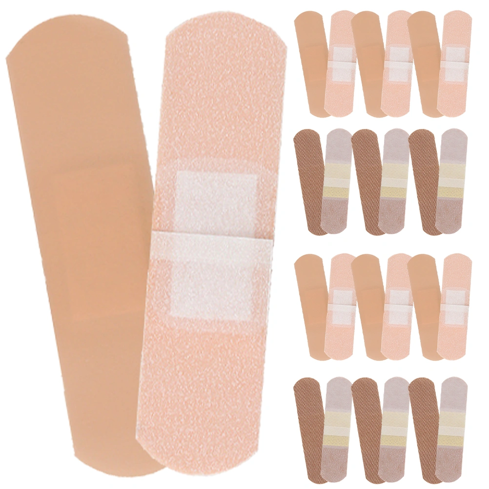 50Pcs Adhesive Bandages Breathable Bandages Wound Bandages First Aid Patches Outdoor Bandages