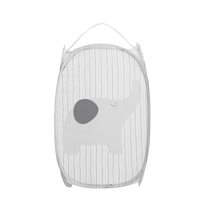 2pcs Laundry Hamper Collapsible Toy Storage Basket Home Laundry Basket with Handle