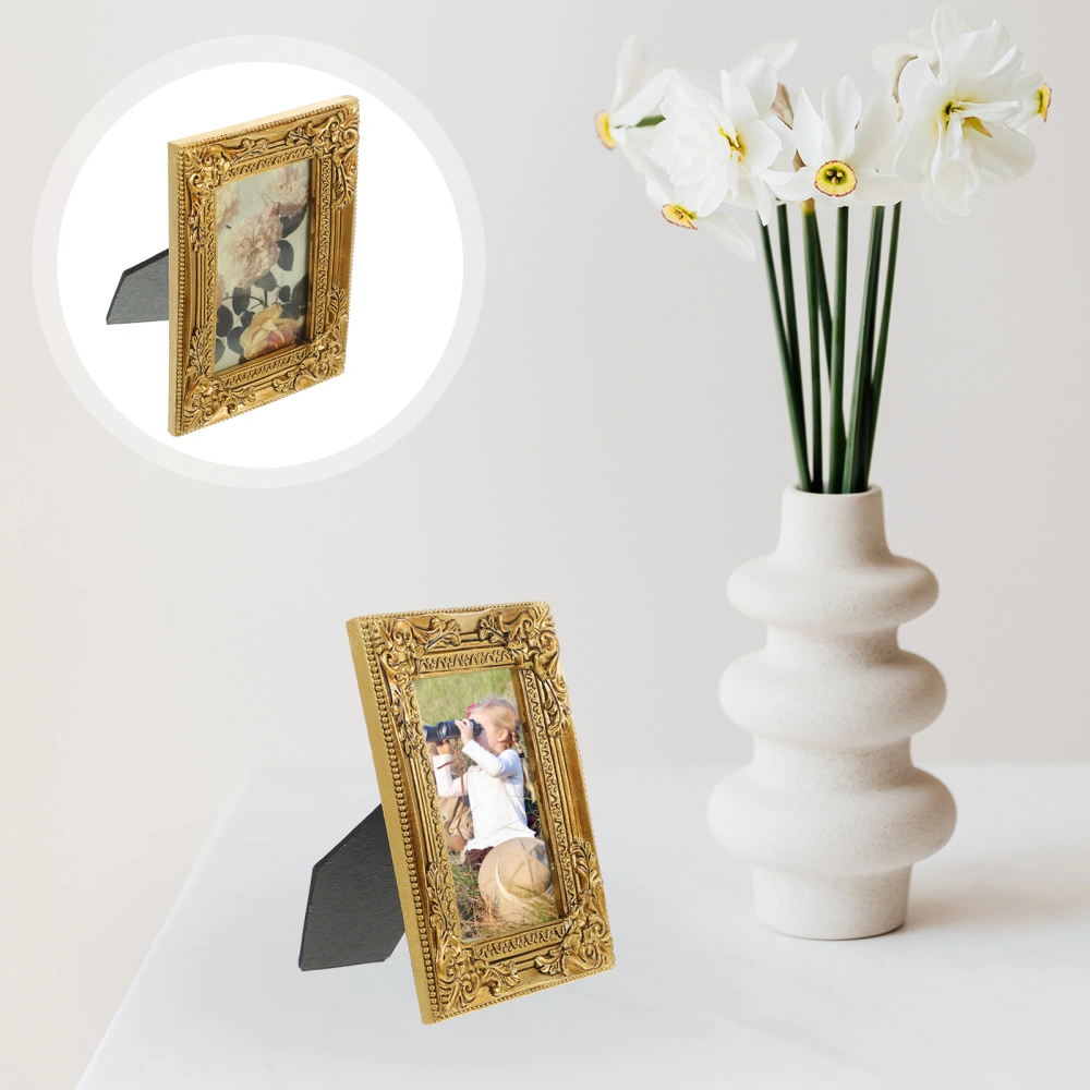 European Style Photo Frame Tabletop and Wall Hanging Small Picture Frame Home Decor