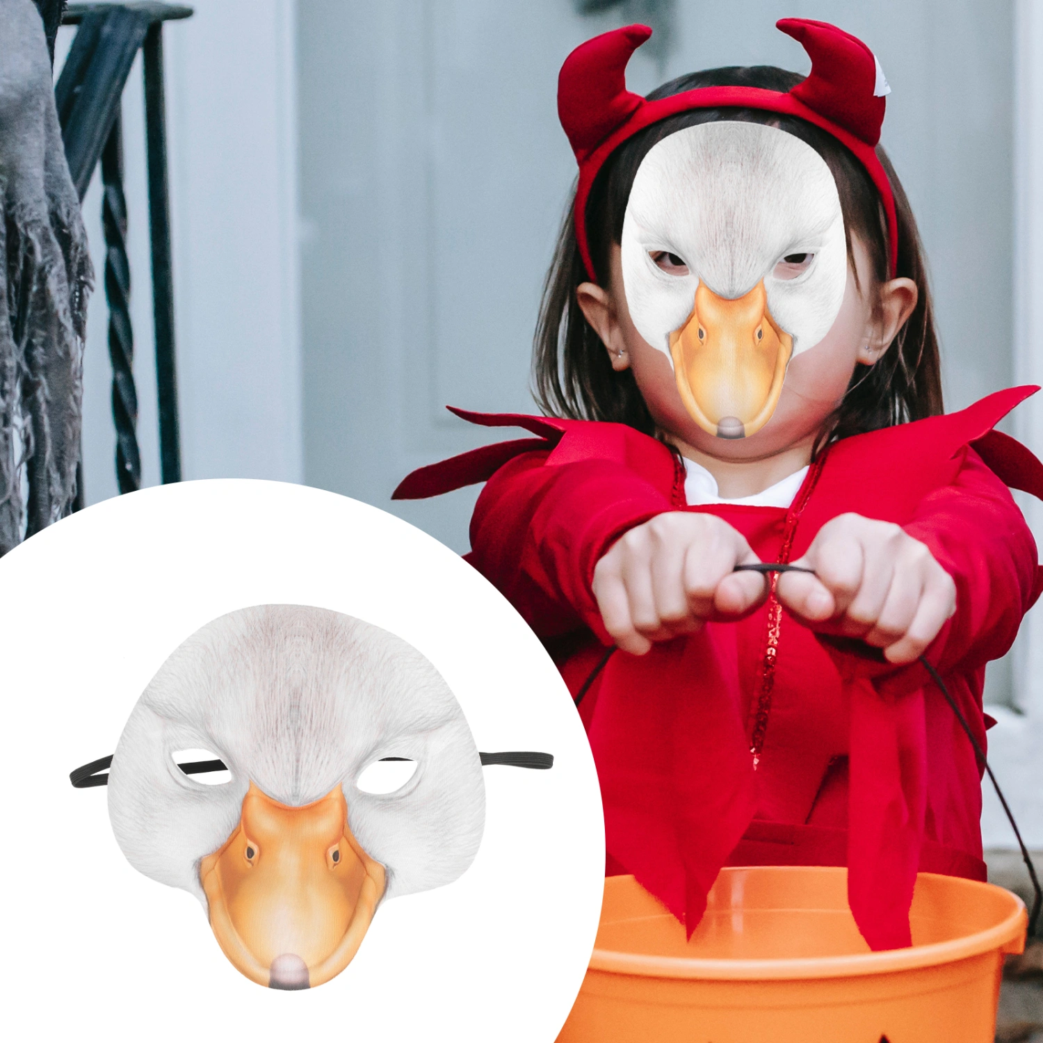 Cosplay Mask Party Mask Women Carnival Mask Masquerade Mask Prop Cosplay Duck Mask