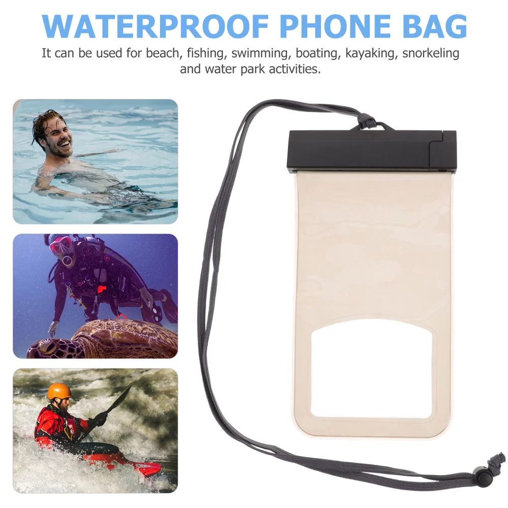 Swimming Use Cellphone Preservation Bag Diving Waterproof Phone Case Anti-lost Cellphone Case