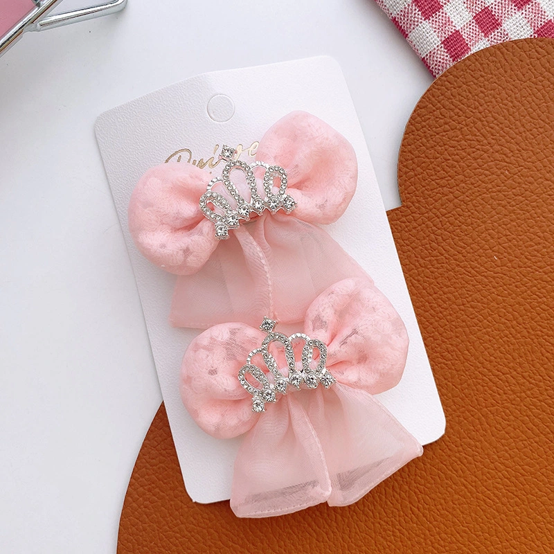 2Pcs Hair Bows Hair Clips Lovely Hair Barrette Adorable Alligator Clips for Party Festival