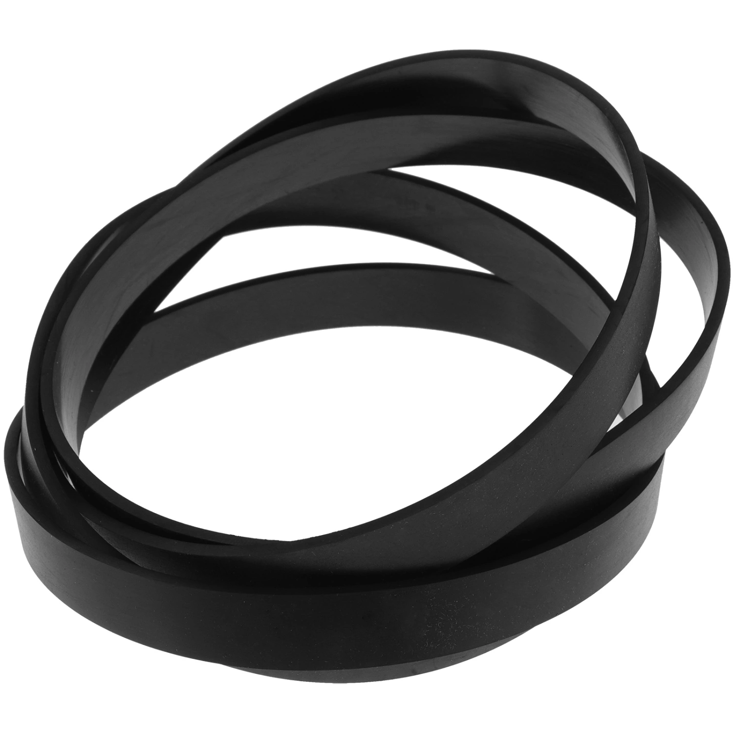 4Pcs Vacuum Belt Smooth Transfer Belt Rubber Cleaner Belt Wear-resistant Drive Belt
