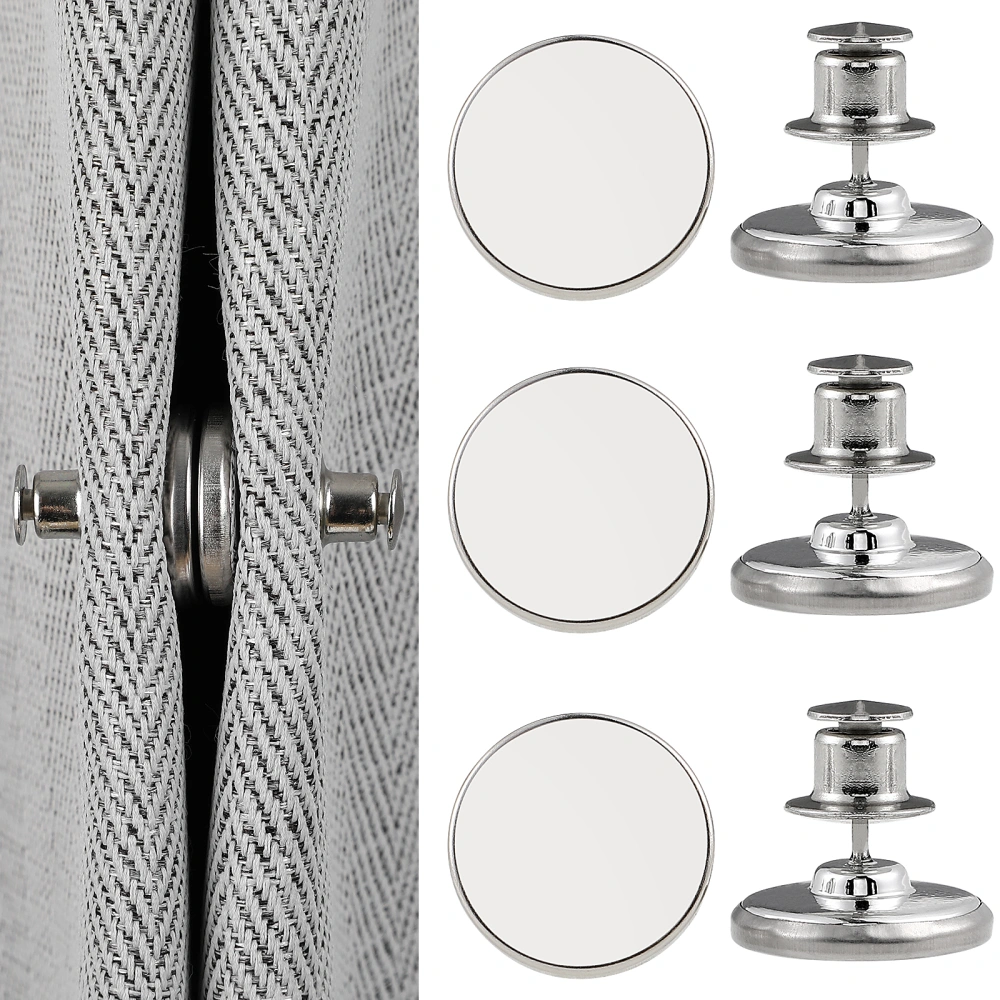 6 Pairs Curtain Magnets Closure Weights Magnets Magnetic Curtain Holdback