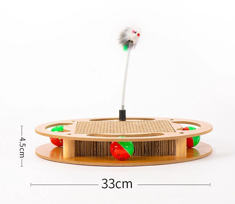 Cat Scratching Board Household Cat Scratcher Pad Kitten Scratcher Toy for Indoor Cat