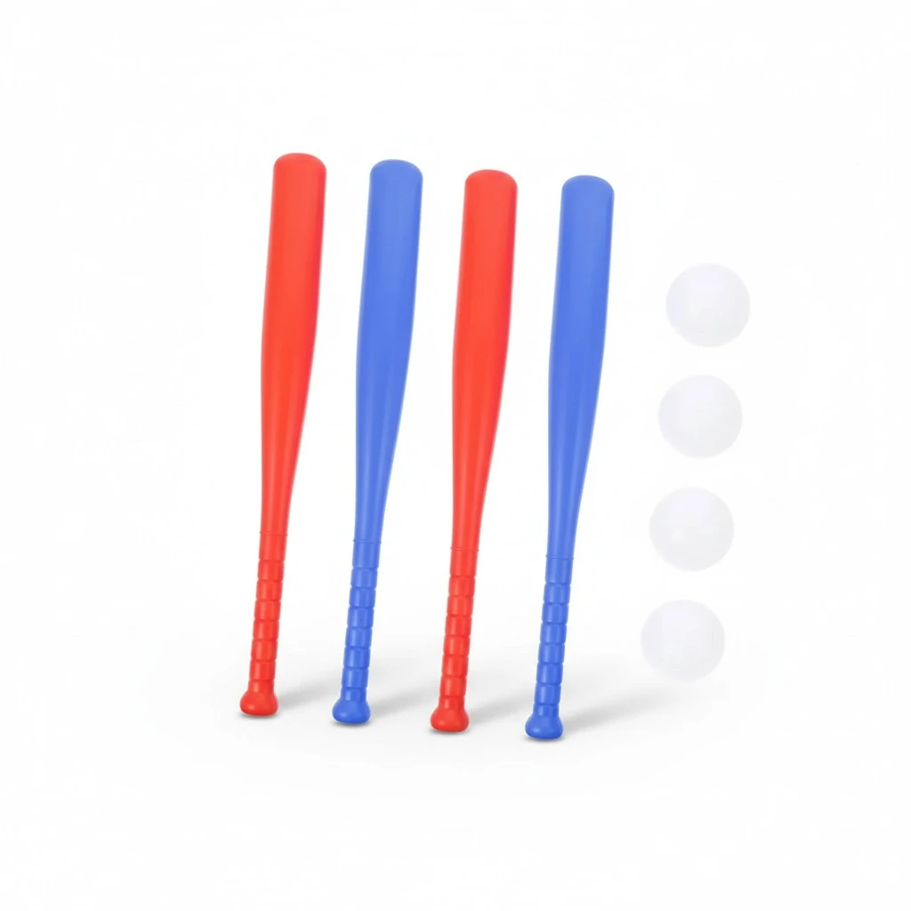 2 Sets Baseball Toys Training Children Toy Baseball Bat Outdoor Children Toy