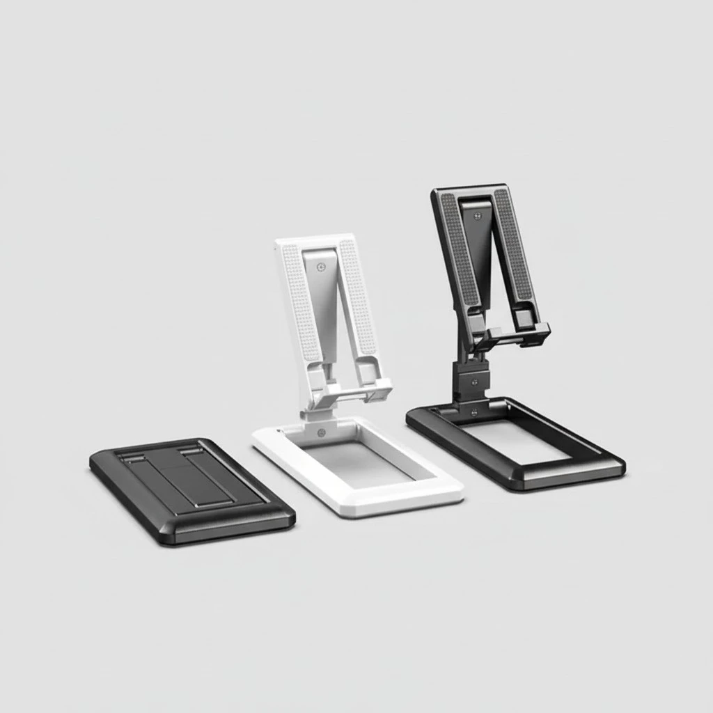 Tabletop Foldable Phone Holder Adjustable Cellphone Stand Sturdy Cellphone Bracket