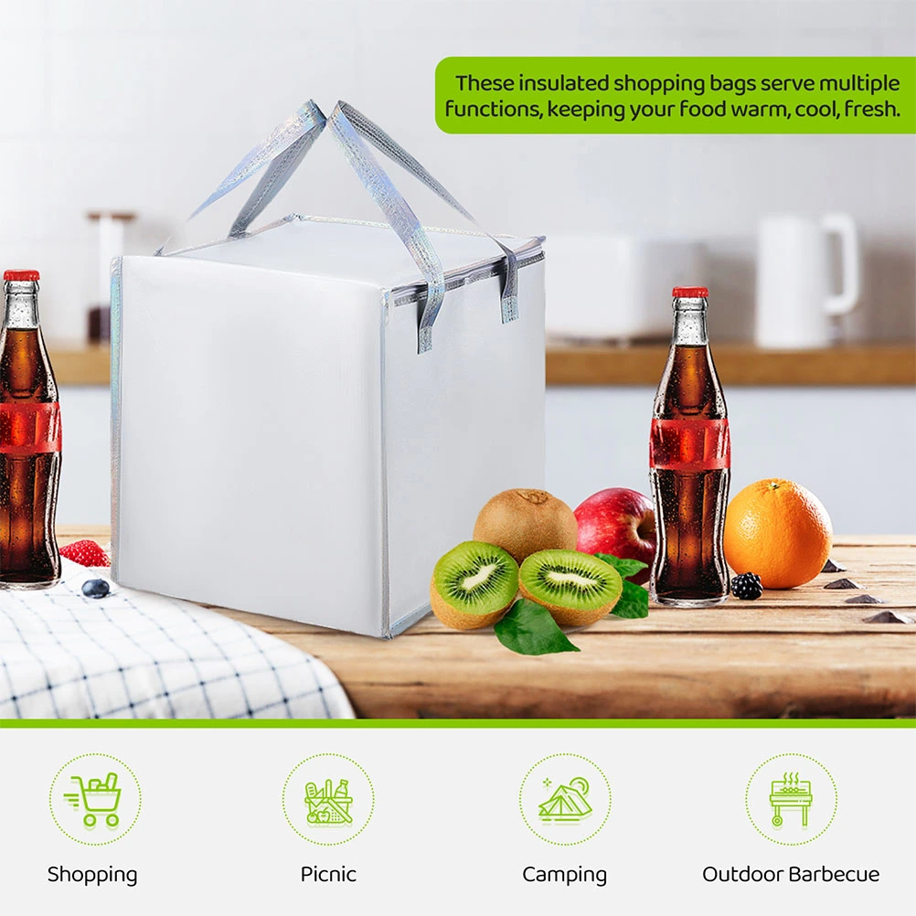 Aluminum Foil Thermal Bag Cooler and Thermal Insulated Food Bag Cooler Bag