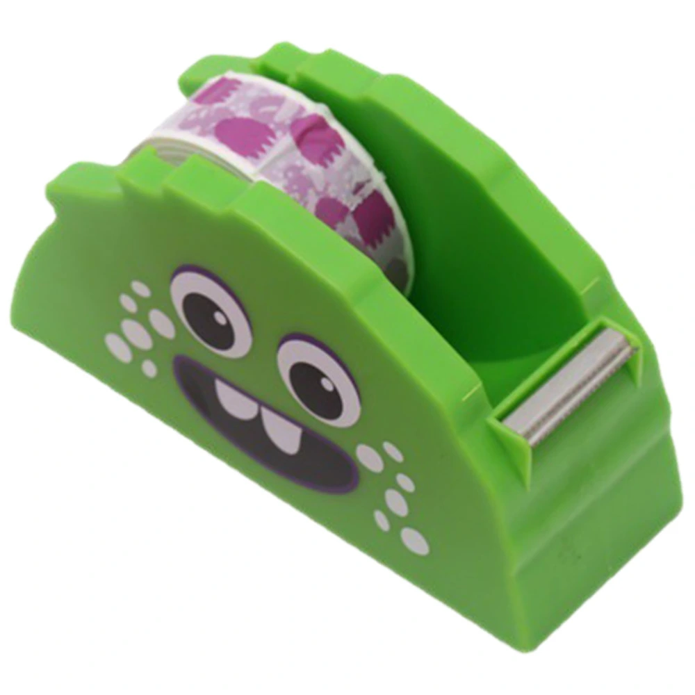 Tape Dispenser Cartoon Monster Tape Holder Small Tape Cutter for Home Office Table