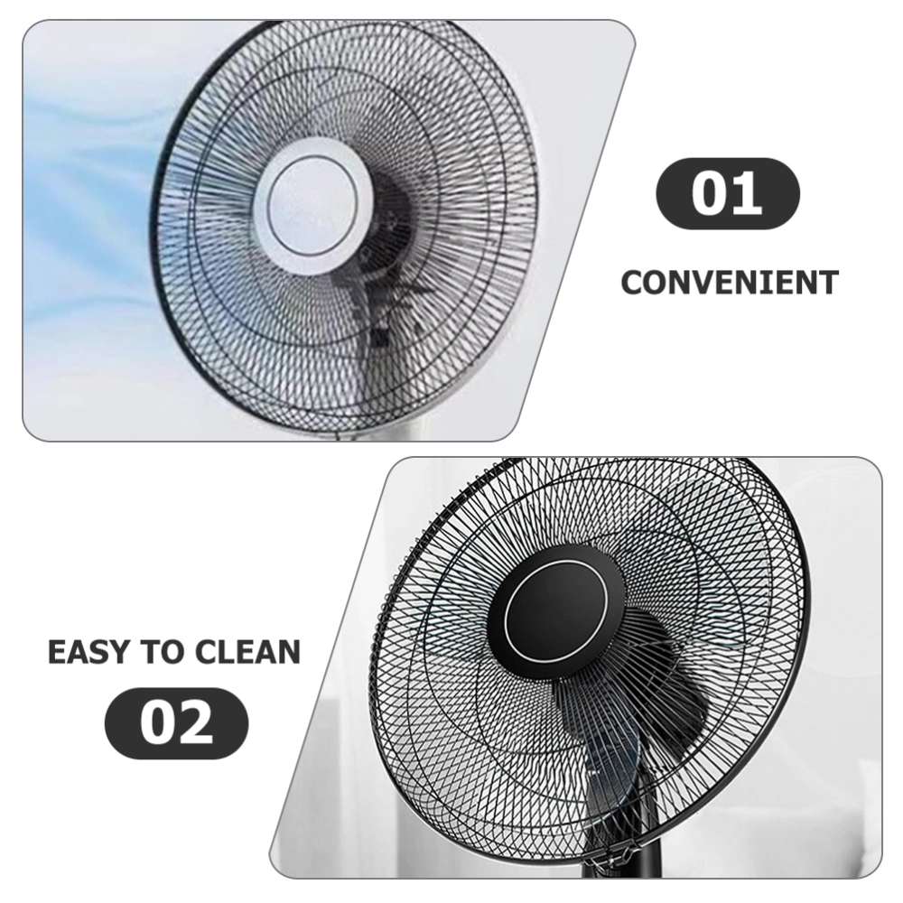 2pcs Fan Blade 3 Leaves Replacement Plastic Table Fan Blade Pedestal Fan Blade Fan Parts