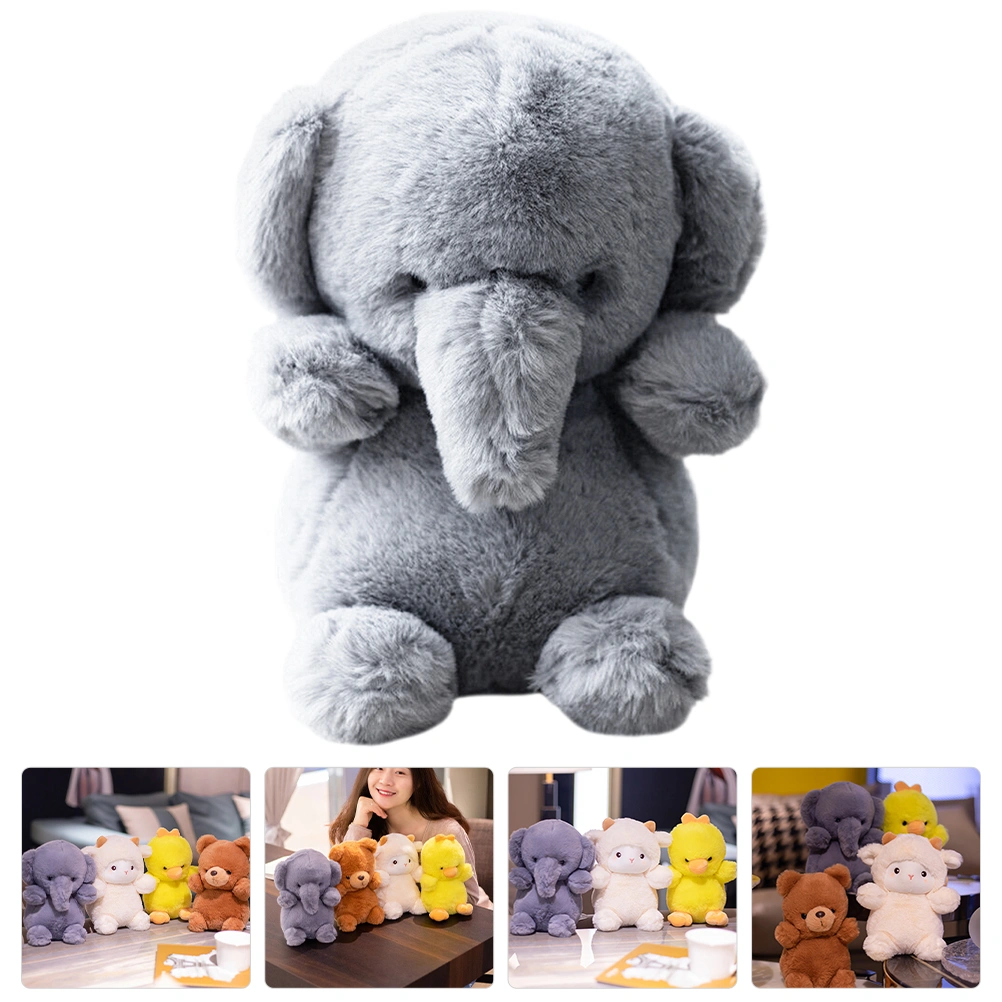 Cartoon Plush Animal Stuffed Toy Elephant Plush Doll Cartoon Animal Plush Toy