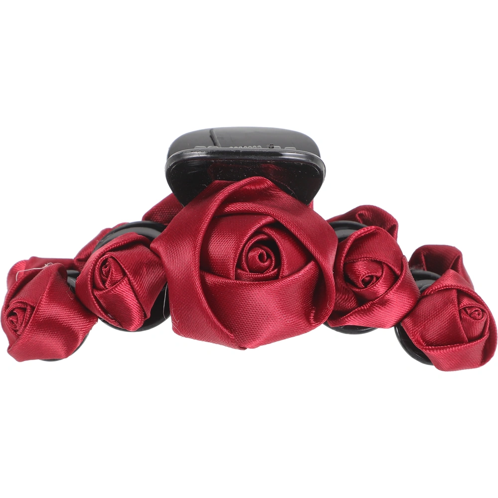 Rose Shape Hair Claw Clip Rose Shape Hair Claw Decor Hair Clip for Women