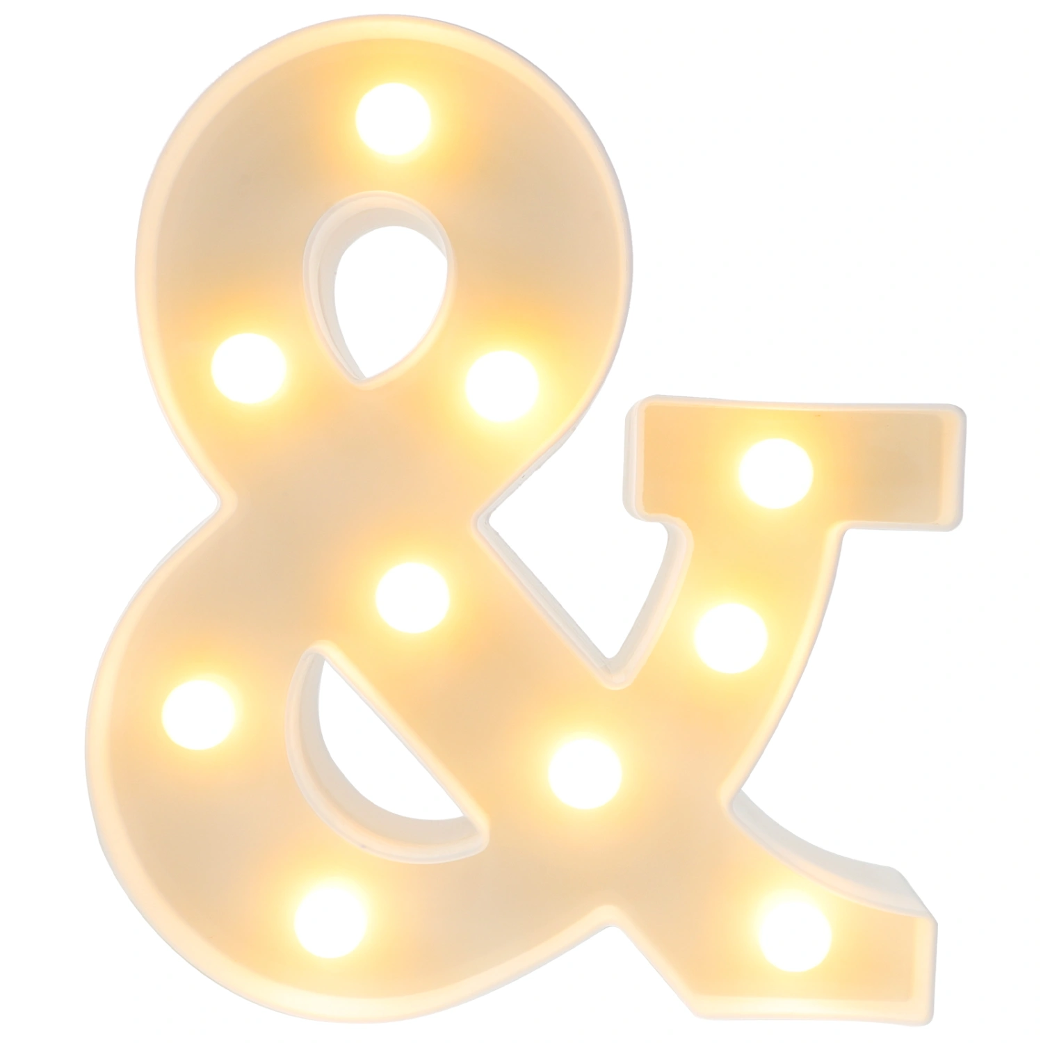 & Shape LED Light Table Lamp LED Decorative Lamp for Wedding Birthday Party