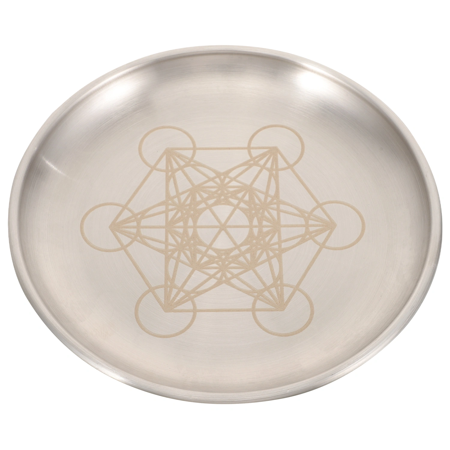 Altar Storage Plate Decorative Metal Tarot Ceremony Jewelry Storage Tray
