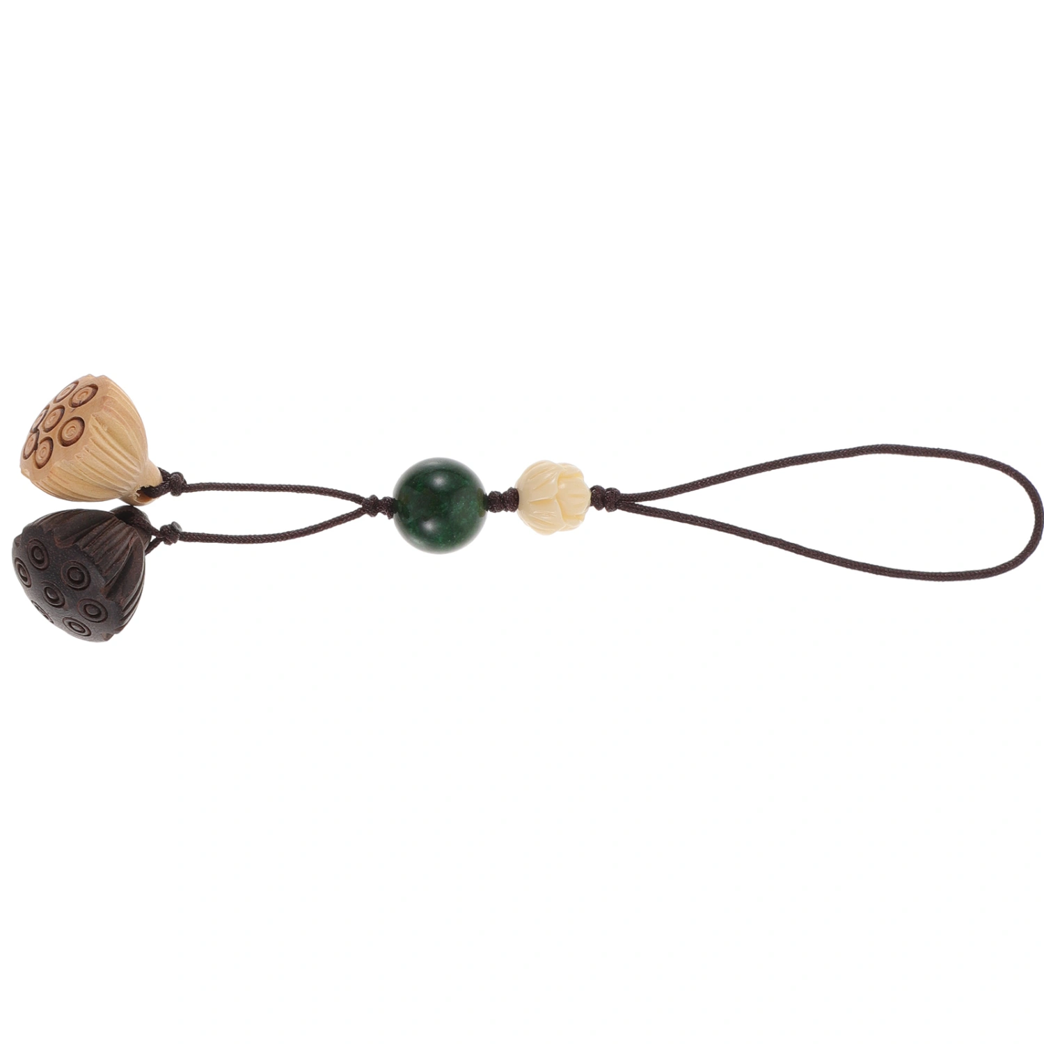 Mobile Phone Hanging Charm Wood Craft Phone Lanyard Widely-used Wooden Hanging Charm for Bag