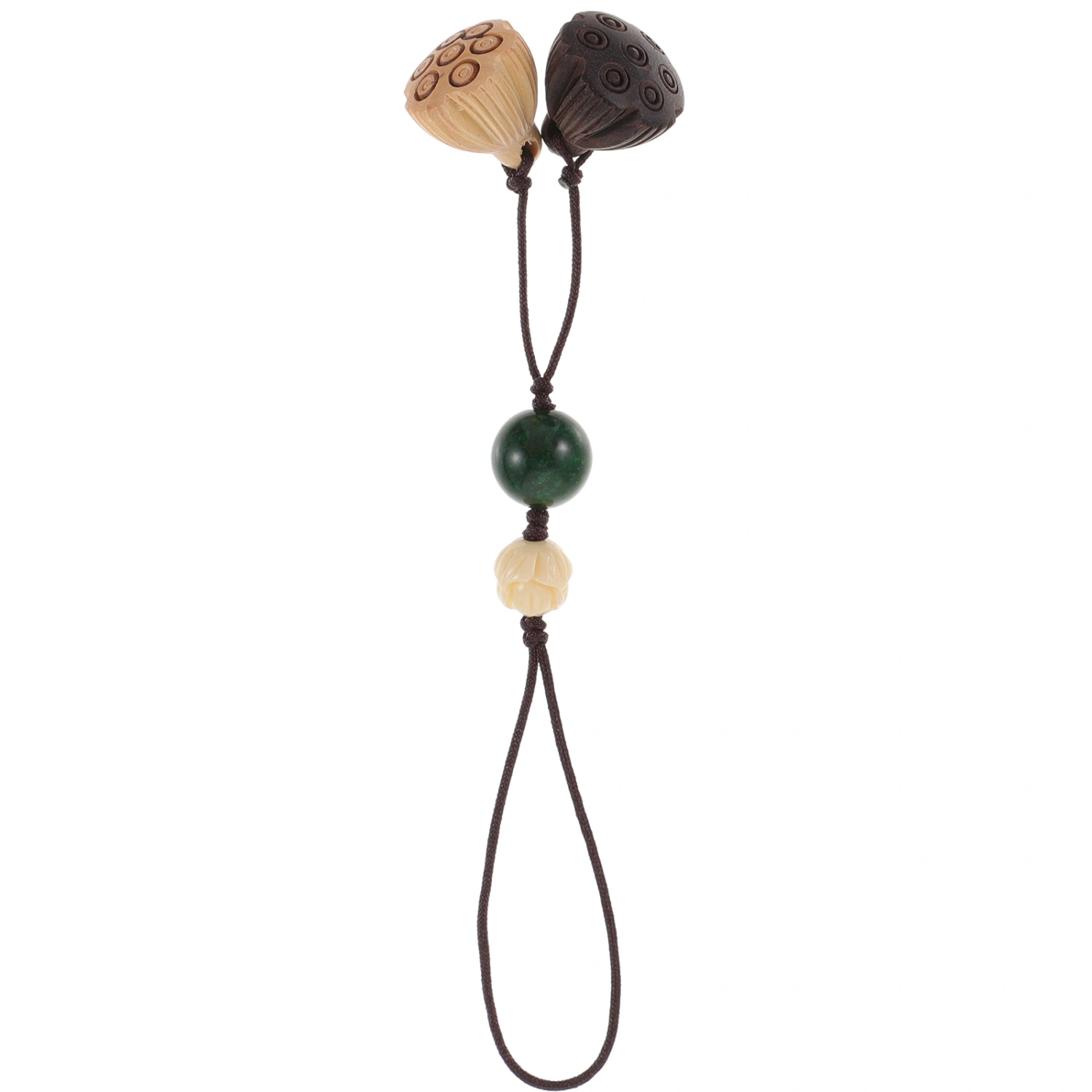 Mobile Phone Hanging Charm Wood Craft Phone Lanyard Widely-used Wooden Hanging Charm for Bag