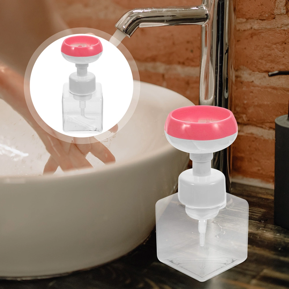 2pcs Foaming Soap Dispenser Refillable Lotion Pump Bottle Push Type Foaming Soap Bottle