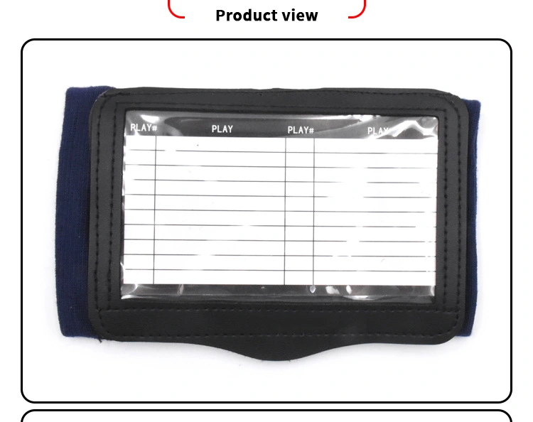 2Pcs Football Wrist Arm Band Play Card Wrist Band Portable Wrist Wrap Sports Accessory