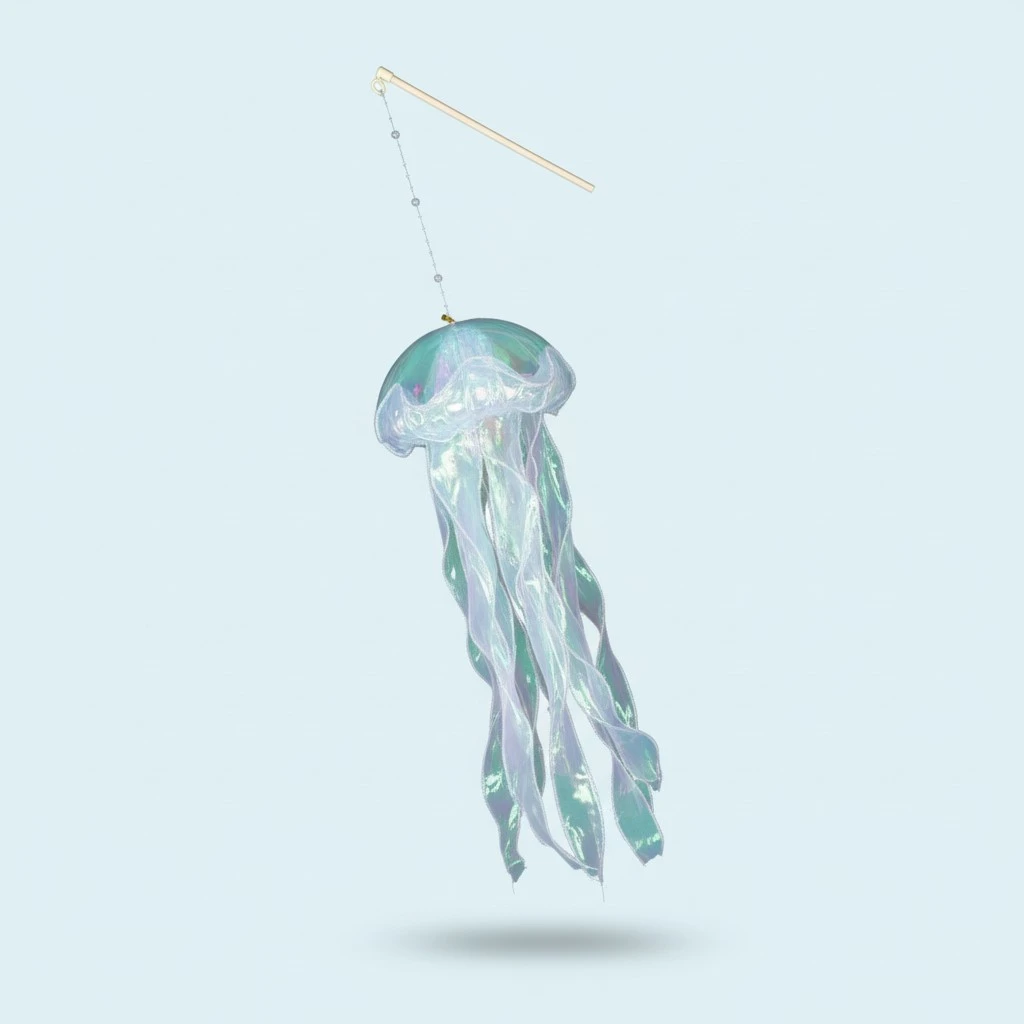 3pcs Decorative Jellyfish Lantern Jellyfish Shape Lantern Light Night Light Lantern for Bedroom
