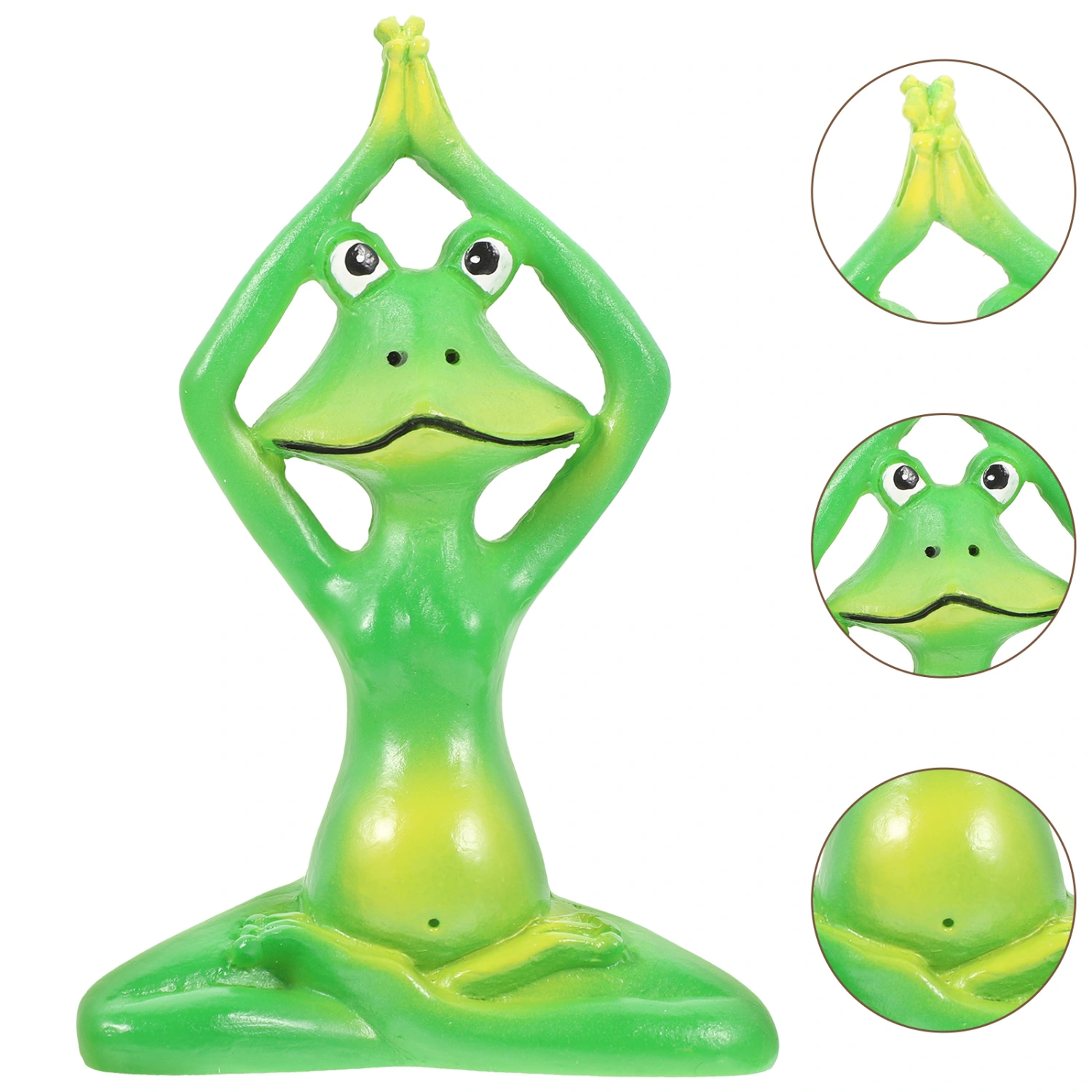 Frog Sculpture Frog Statue Frog Resin Craft Tabletop Frog Decoration Garden Statue
