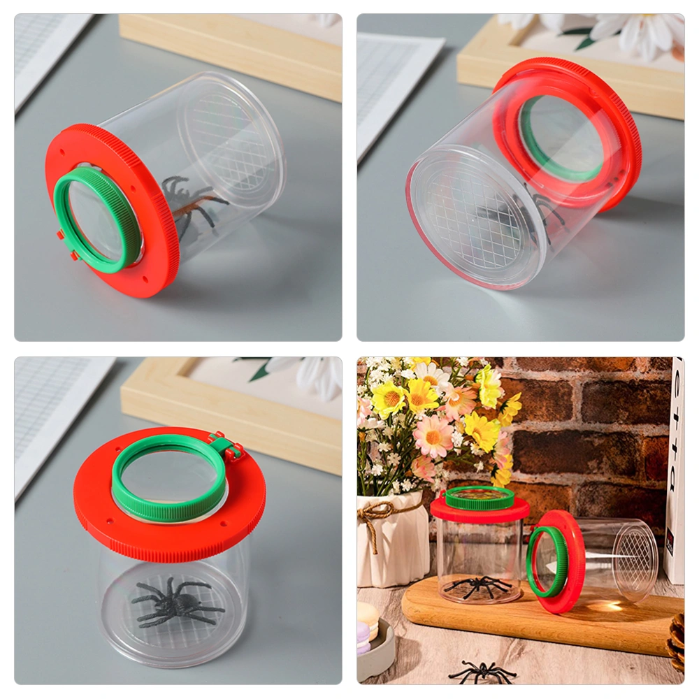 2pcs Insert Bug Viewer Magnifier Bug Catcher Viewer Bug Cage Insect Catcher Box Exploration Toys