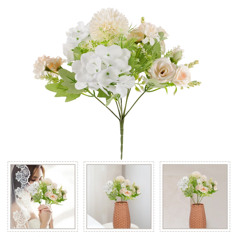 Delicate Bridesmaid Bouquet Durable Artificial Flower Wedding Decoration Flower