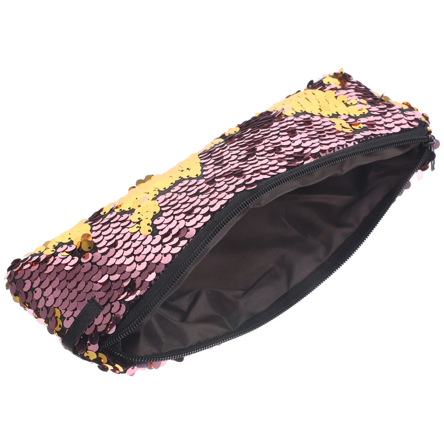 Makeup Bag Travel Makeup Pouch Cosmetics Pouch Sequin Polyester Storage Pouch