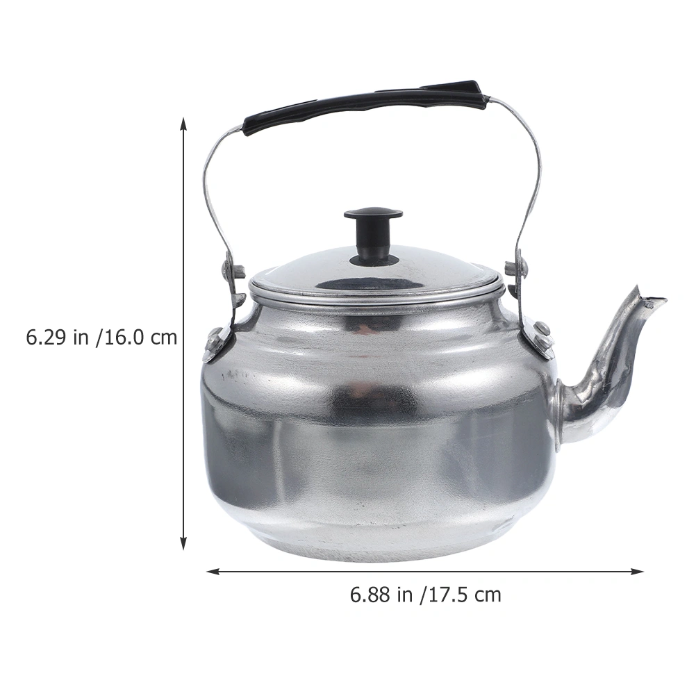 2Pcs Aluminum Alloy Teapot Tea Kettle Household Stovetop Tea Pot Water Coffee Kettle