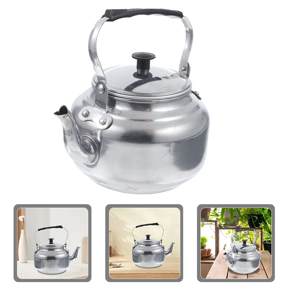2Pcs Aluminum Alloy Teapot Tea Kettle Household Stovetop Tea Pot Water Coffee Kettle
