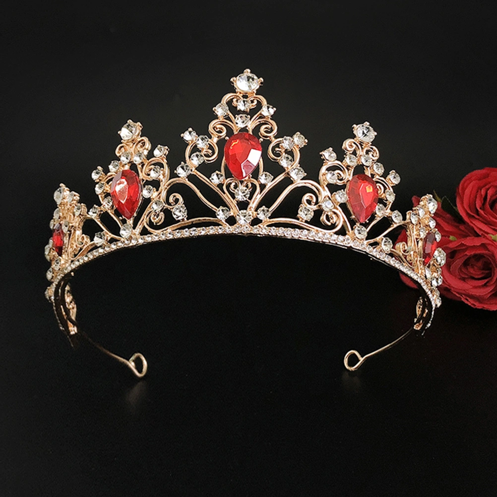 Bride Crown Wedding Bridal Tiara Rhinestone Crown Rhinestone Tiara Party Headdress