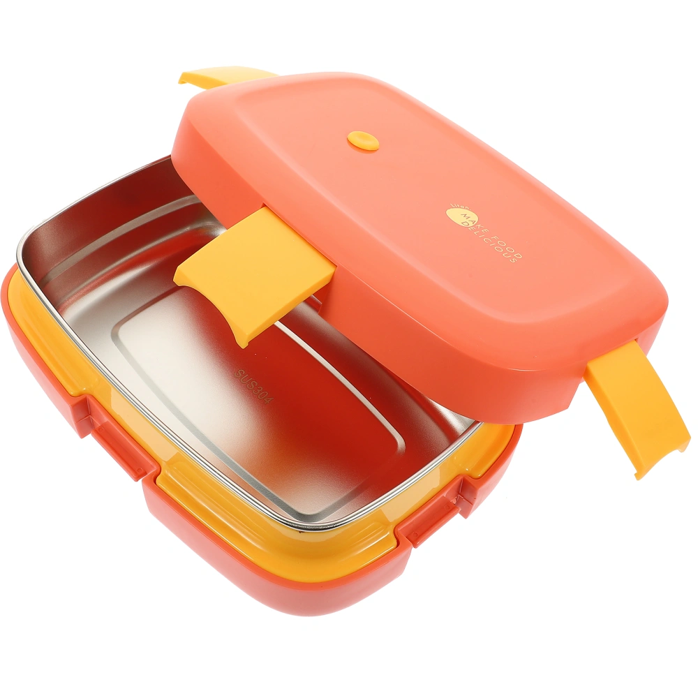 1 Set of Kids Fruit Box Kids Bento Box Portable Food Container with Tableware Food Holder Toddlers Bento Box