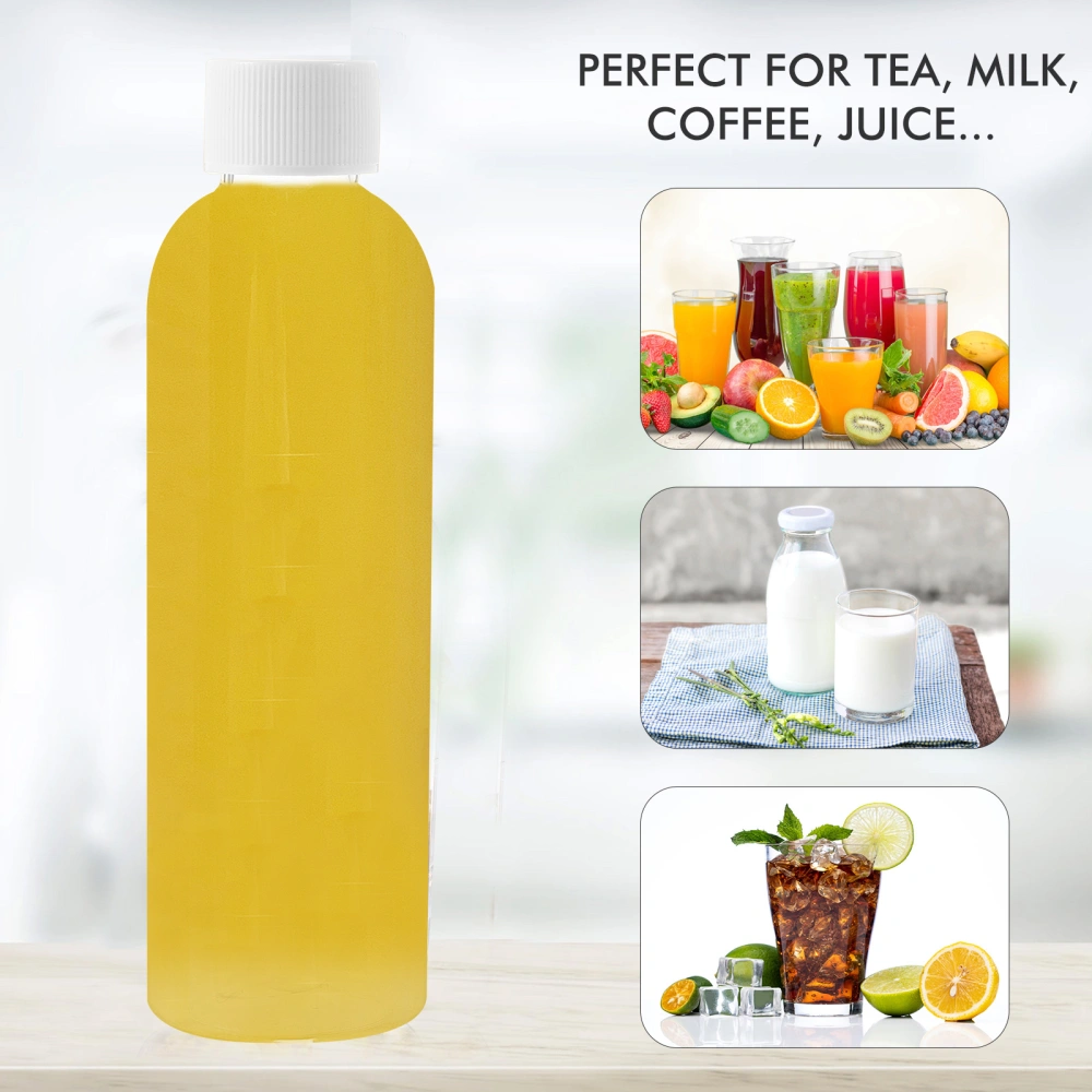 20Pcs Portable Clear Bottles Multi-function Milk Bottles Household Juice Bottles