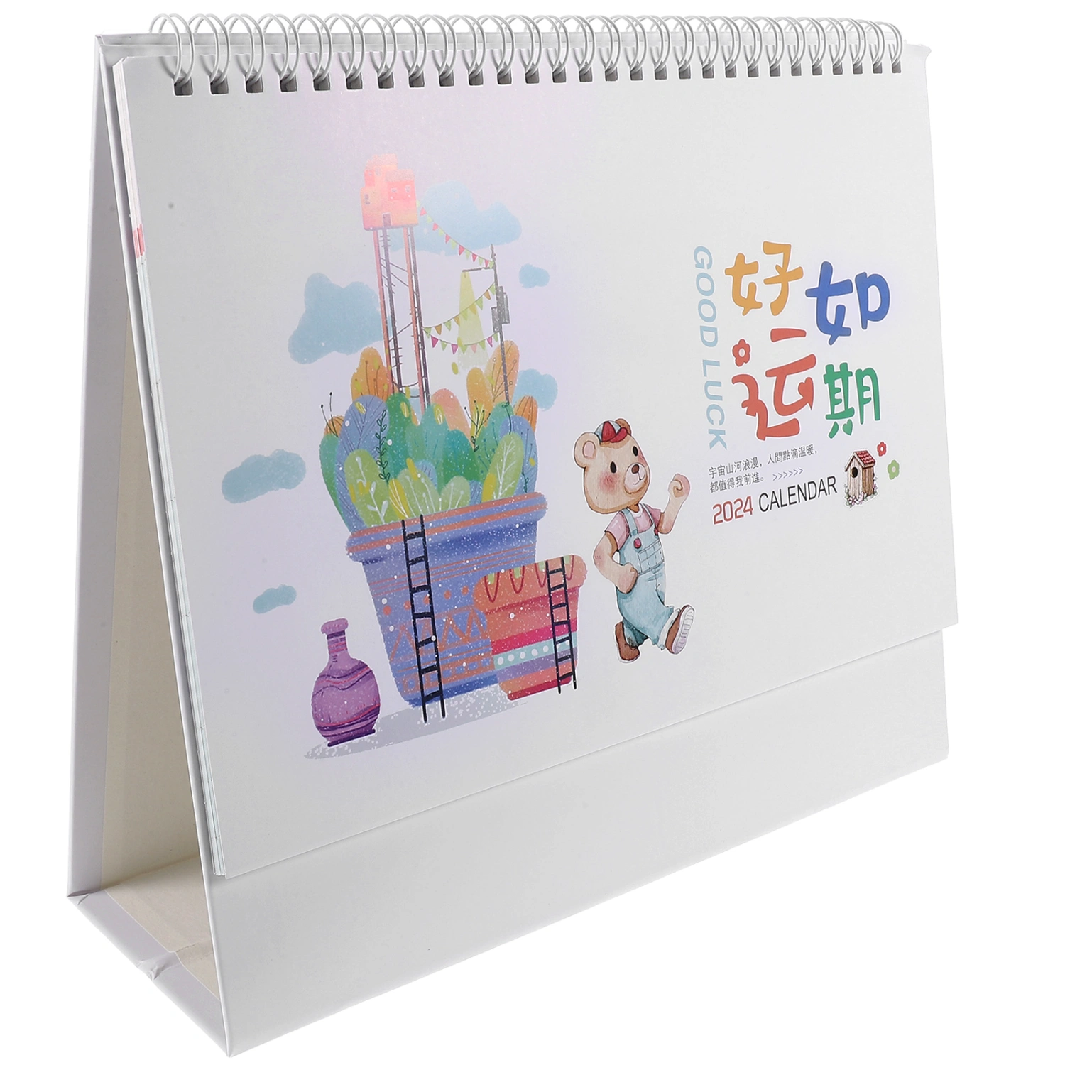 Desk Calendar Schedule Planner Calendar Ornament Delicate Calendar Home Office Desk Calendar