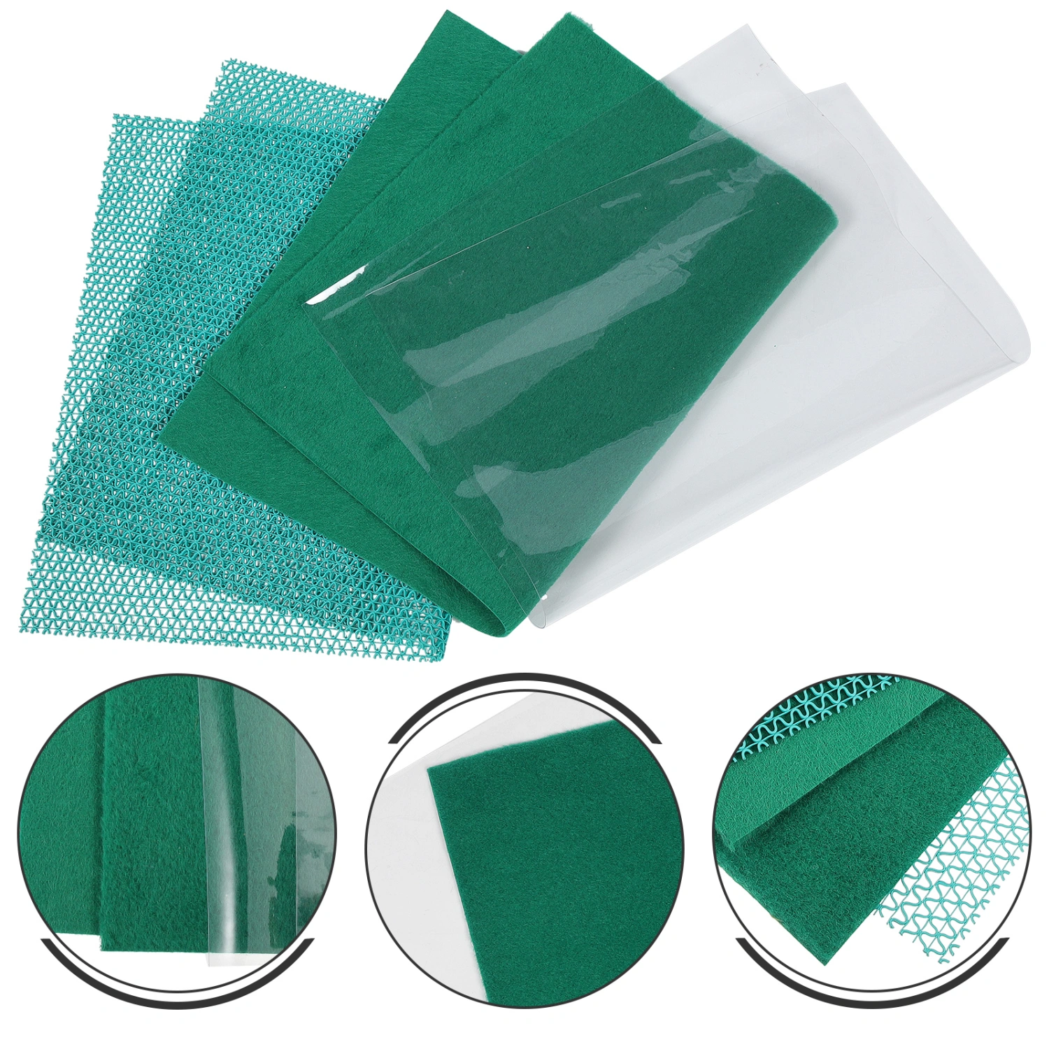 1 Set of Reptile Carpet Lizard Cage Mat Terrarium Liner Mat Cage Bedding Cushion for Reptile