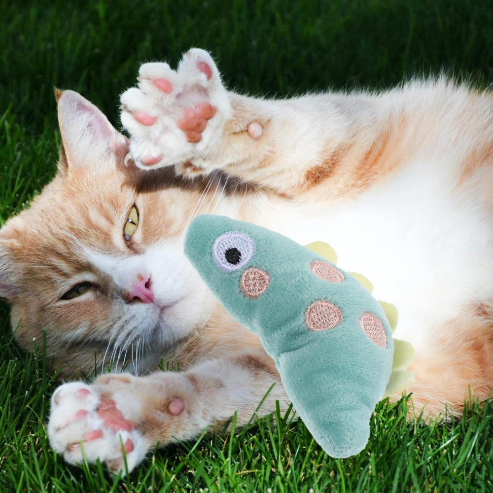 3pcs Cute Plush Catnip Toys for Indoor Cat Plush Cat Chew Toys Catnip Toys Cat Biting Toy