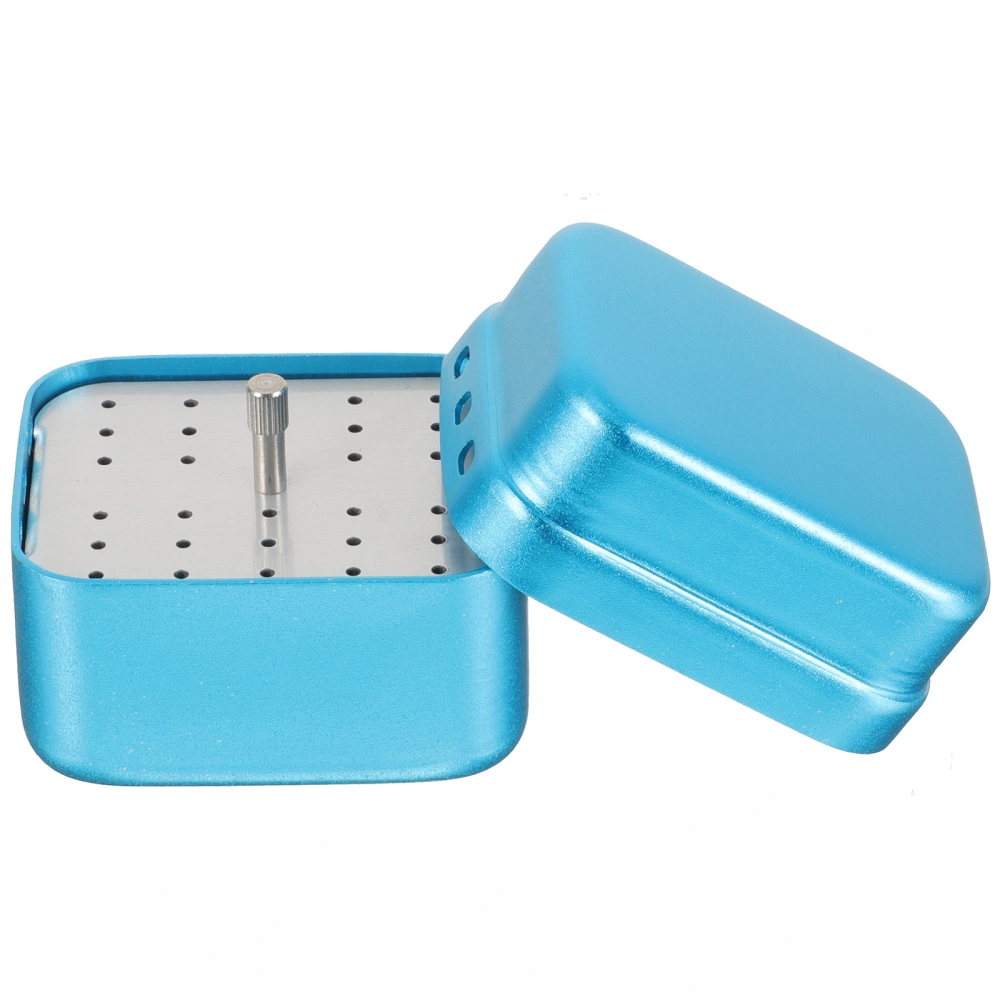 Multi-hole Dental Burs Case Dental Disinfection Holder Dental Burs Box Oral Care Tools Storage Box