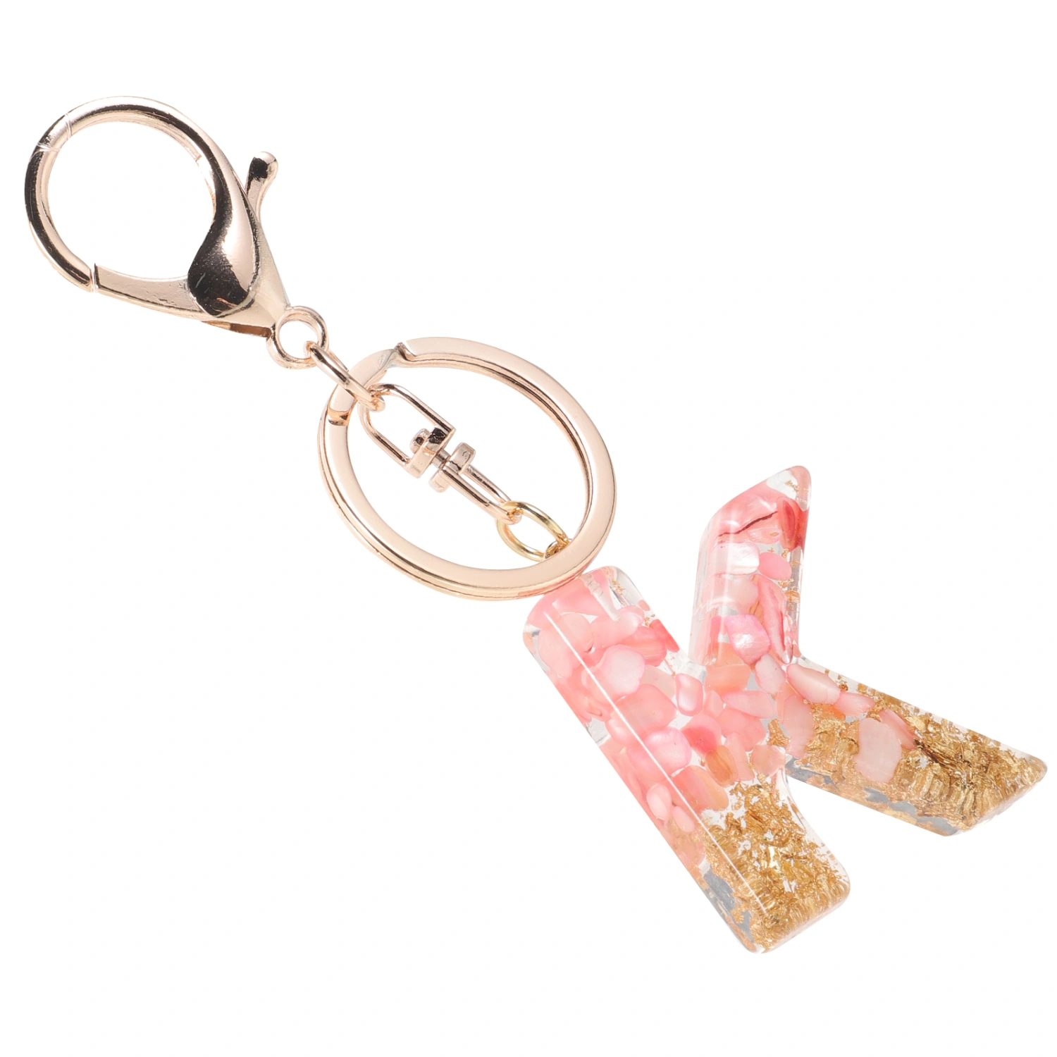 Letter Keychain Novelty Keychain Car Keyring Pendant Handbag Pendant Charm