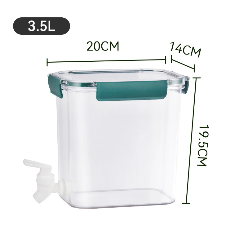 2pcs Solid Juice Container Fashion Drink Dispenser Widely Used Water Container with Spigot