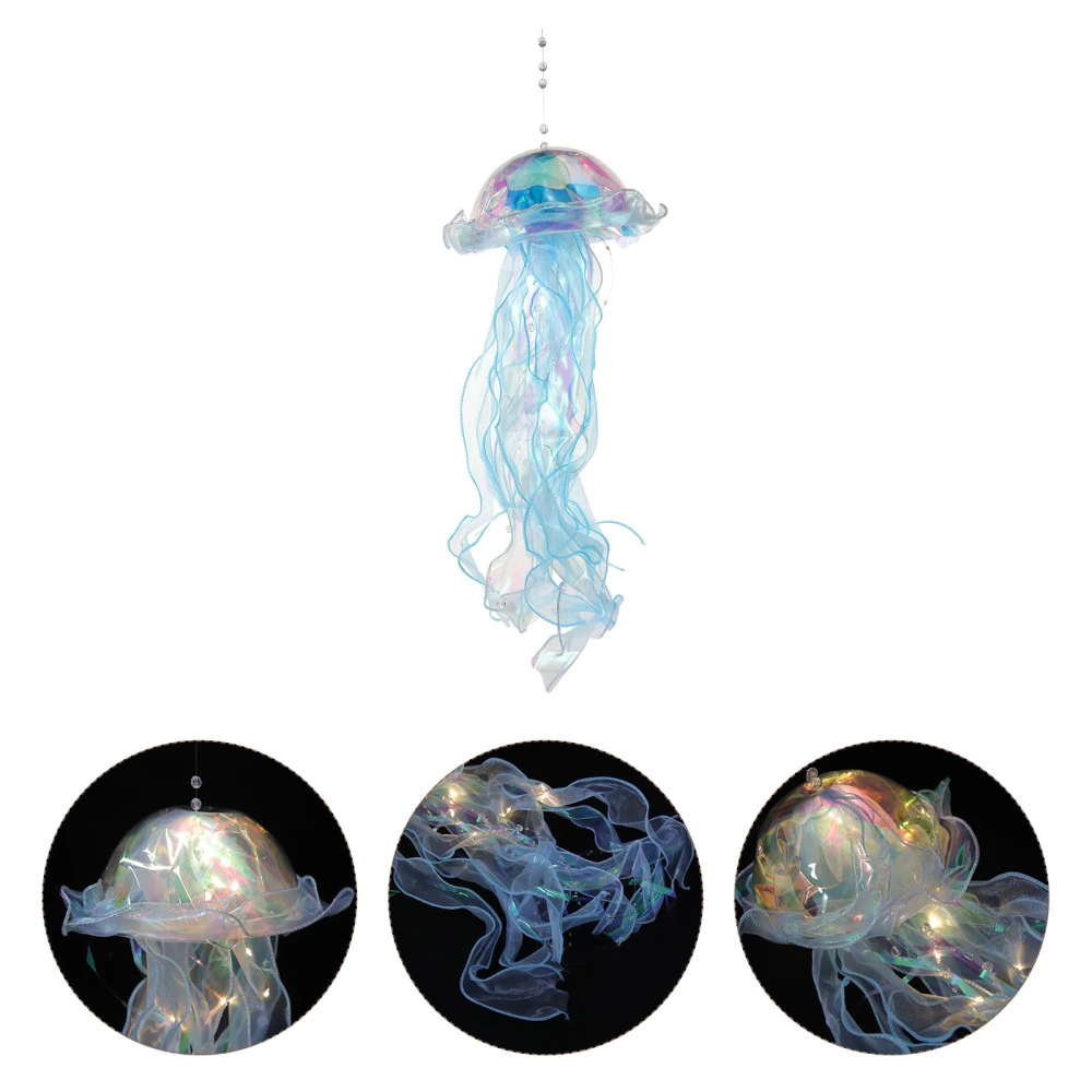 Jellyfish Shaped Lantern Light Party Decoration Bedroom Hanging Jellyfish Lantern Light