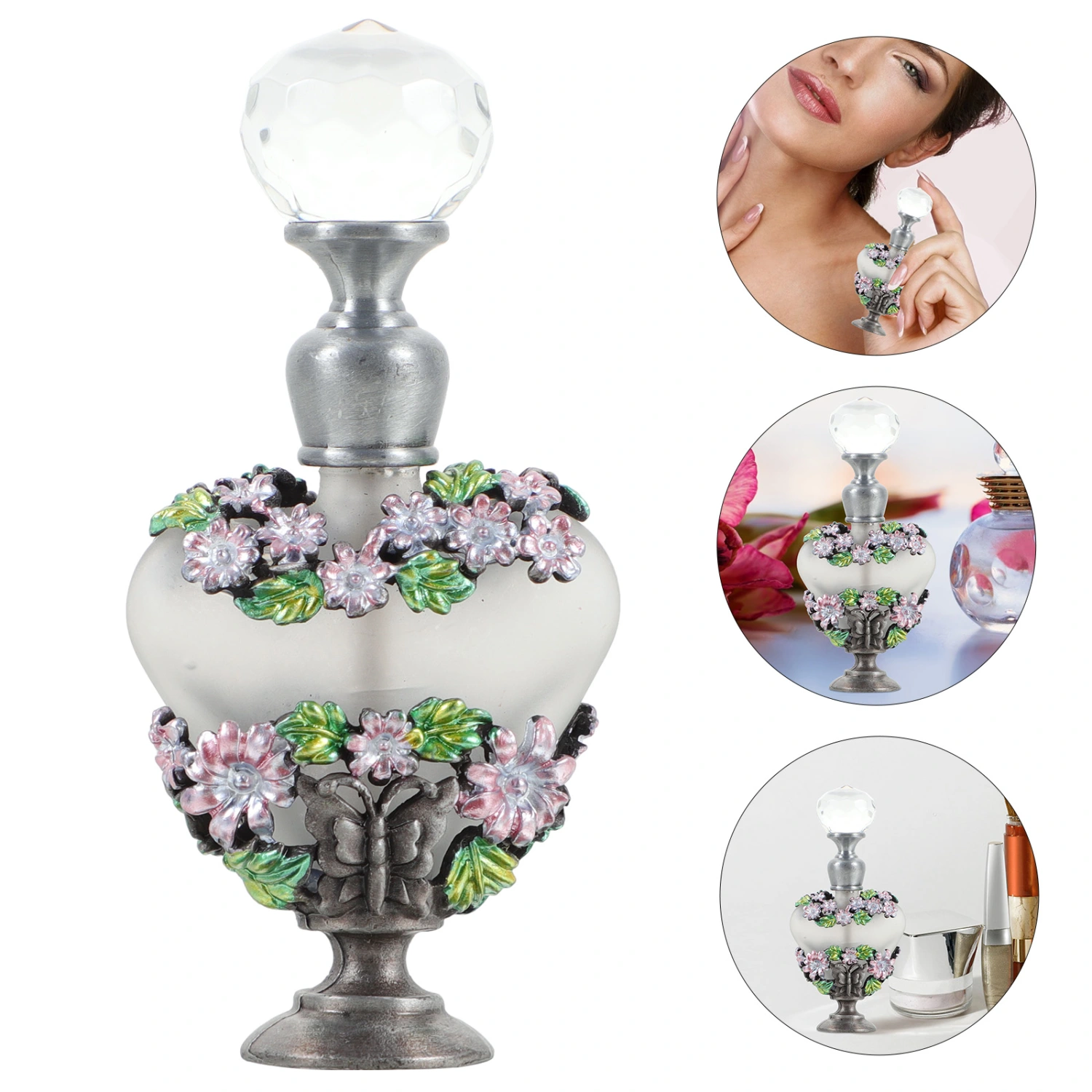 Refillable Perfume Bottle Arabic Style Perfume Bottle Essential Oil Storage Bottle