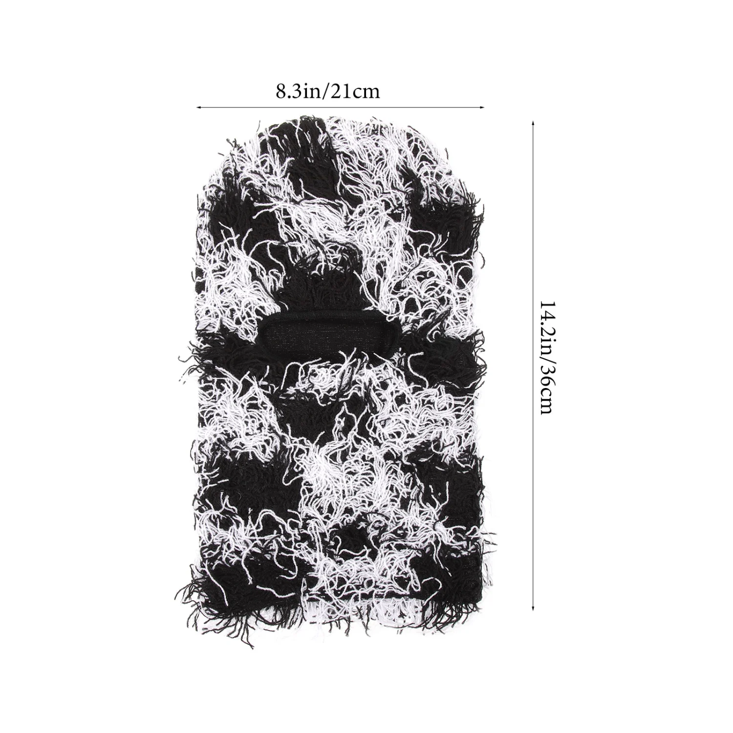 Ski Mask Winter Full Face Mask Wind Proof Beanie Cap Knitted Full Face Beanie for Men Women