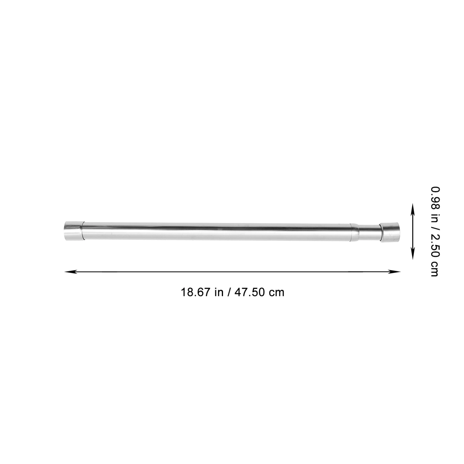 Adjustable Closet Rod for Hanging Clothes Closet Rod for Hanging Clothes Metal Closet Rod