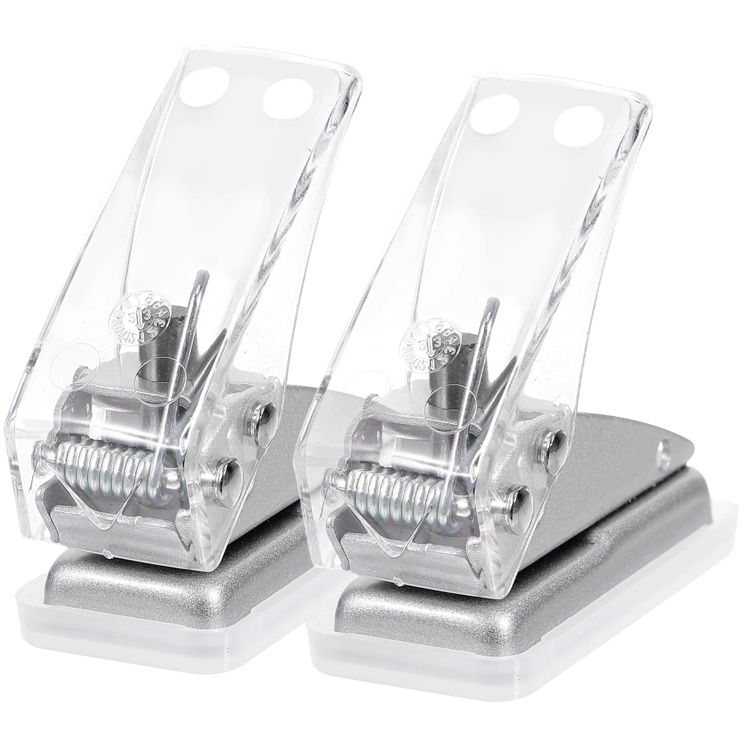 2pcs Single Triangle Hole Puncher Paper Craft Single Hole Punch Plastic Single Hole Punch Tool