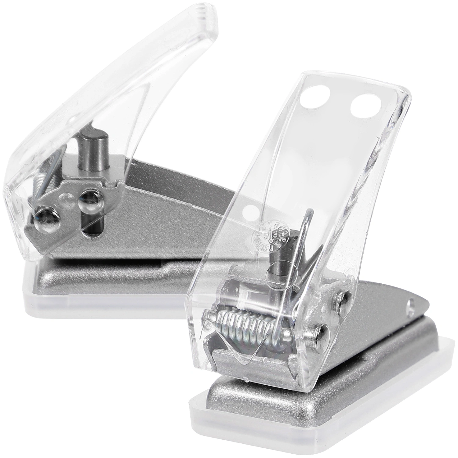 2pcs Single Triangle Hole Puncher Paper Craft Single Hole Punch Plastic Single Hole Punch Tool