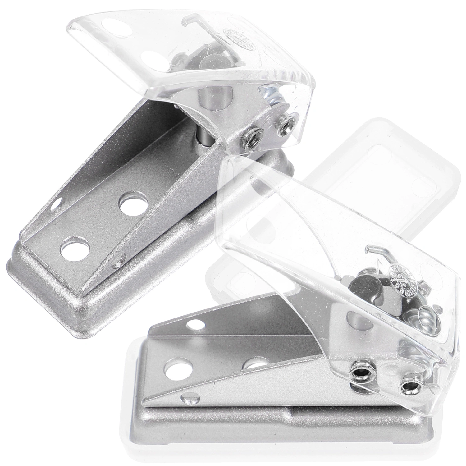 2pcs Single Triangle Hole Puncher Paper Craft Single Hole Punch Plastic Single Hole Punch Tool