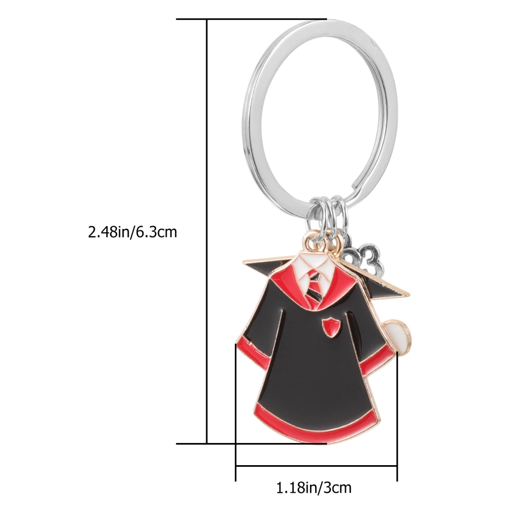 Graduation Gown Keychain Graduation Cap Keychain 2023 Graduation Pendant Keyring